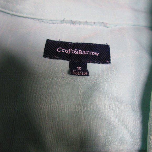 Croft & Barrow Mens Collar Shirt Size SMALL - Picture 4 of 7